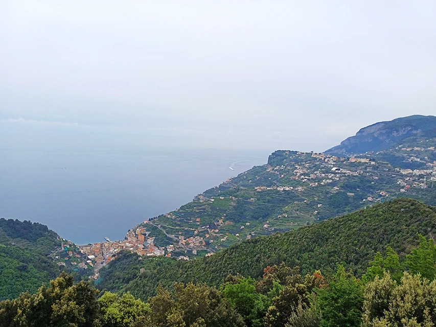 Panorama2 Ravello-Minori Ravello Hiking